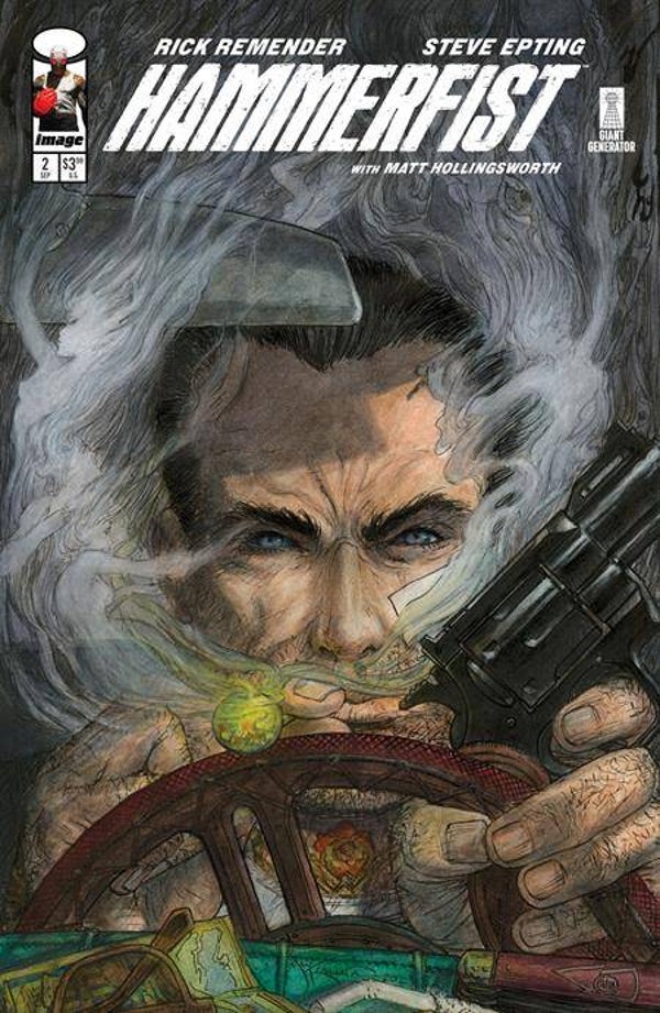 Hammerfist #2 - CVR B Michael Kaluta Variant