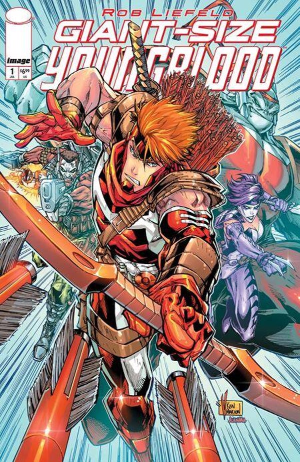 Giant Size Youngblood One shot - CVR C Ken Marion Variant