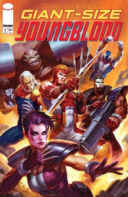 Giant Size Youngblood One shot - CVR D Beniamino Bradi
