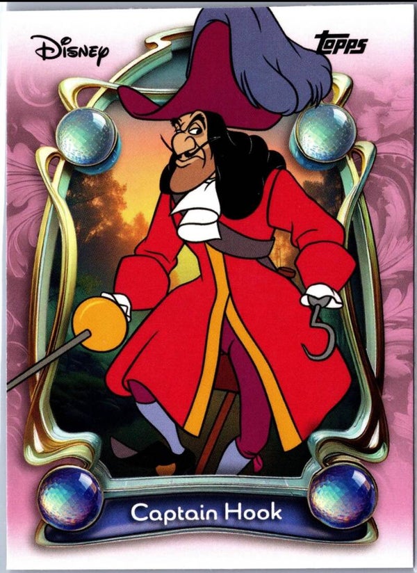 Captain Hook #26  - Topps Disney Wonder 2025