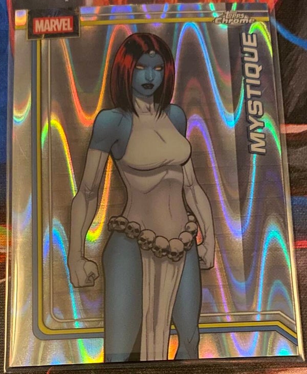 Mystique #086 - RayWave Refractor - Topps Chrome Marvel 2026