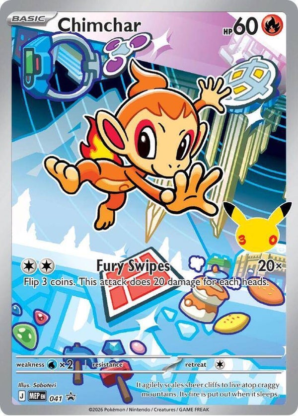 Chimchar 041 - Black Star Promo