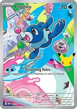 Popplio 045 - Black Star Promo