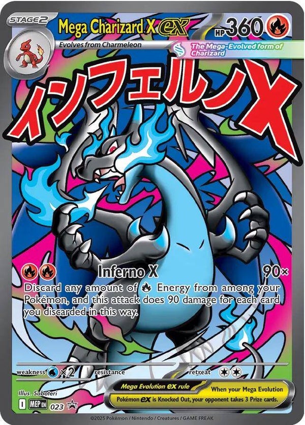 Mega Charizard X Ex 023 - Black Star Promo