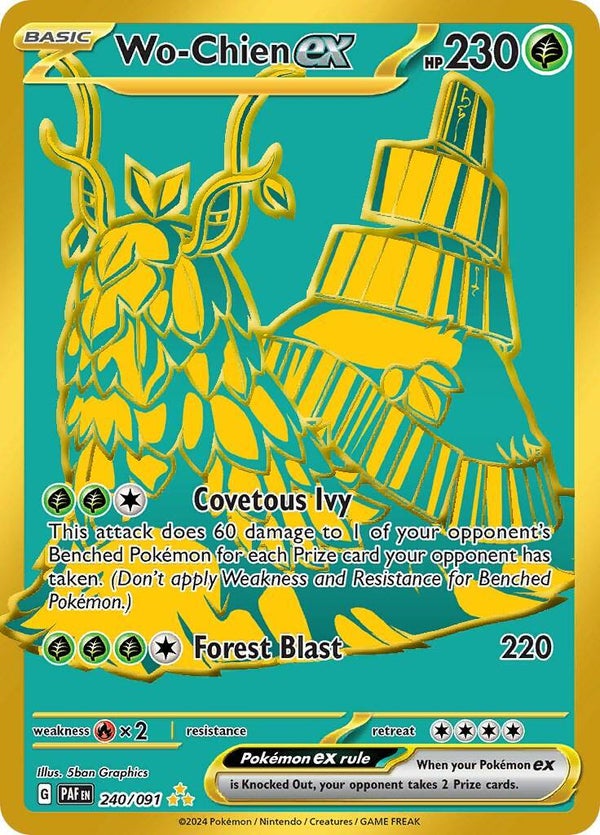 Wo-Cohen Ex 240/091 - Paldean Fates