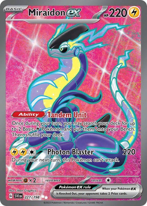 Miraidon Ex 227/198 - Scarlet & Violet