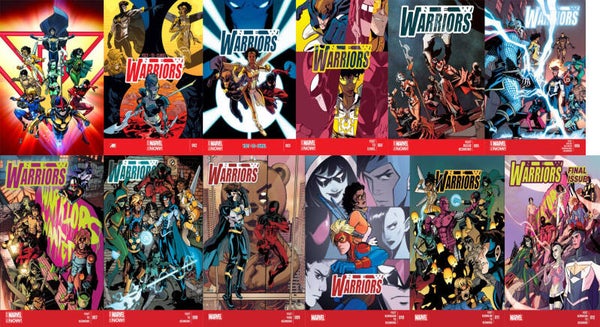 New Warriors #1 tm #12 Full run 2014