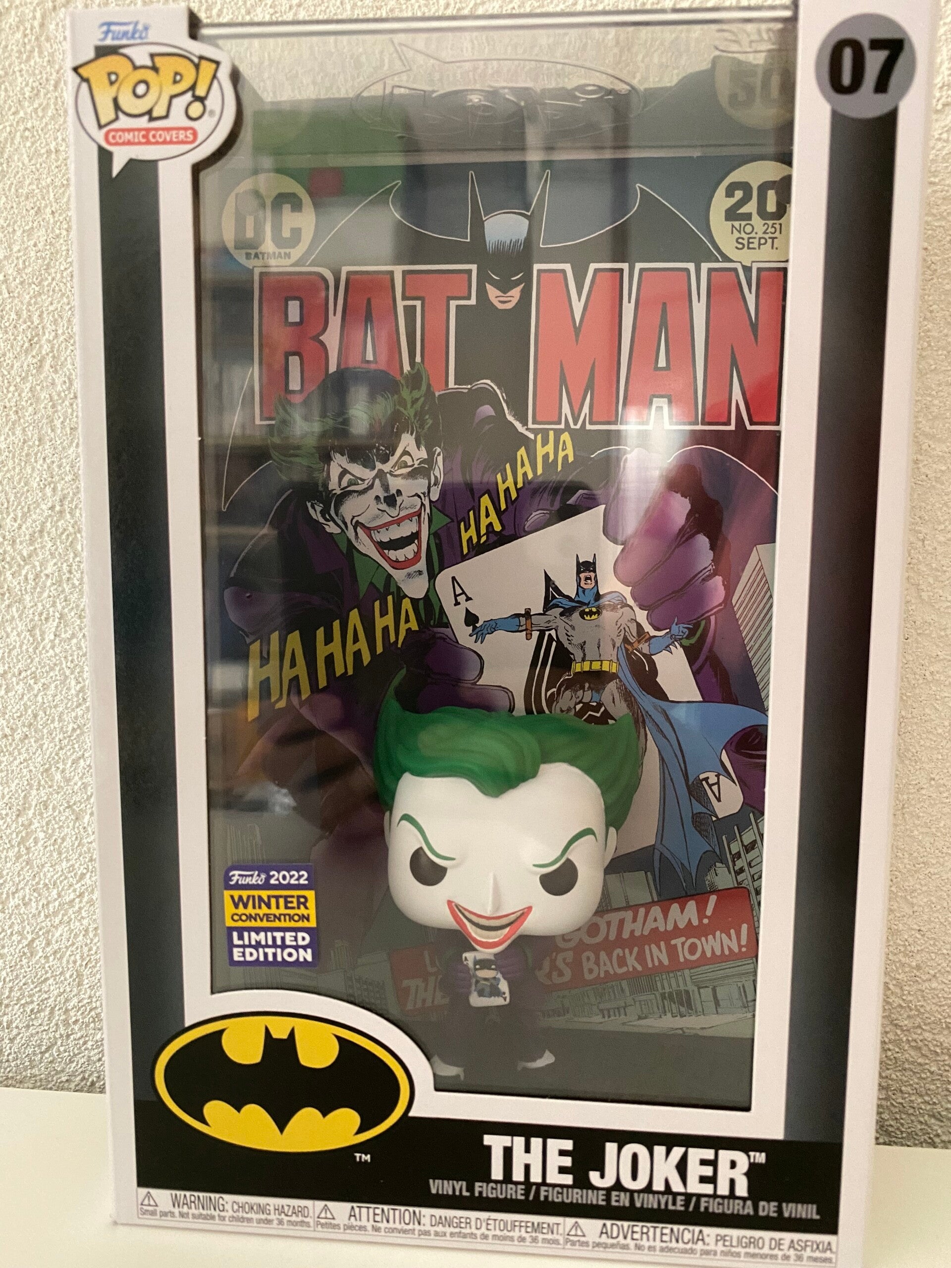 Funko Pop - Comic Covers - The Joker #07