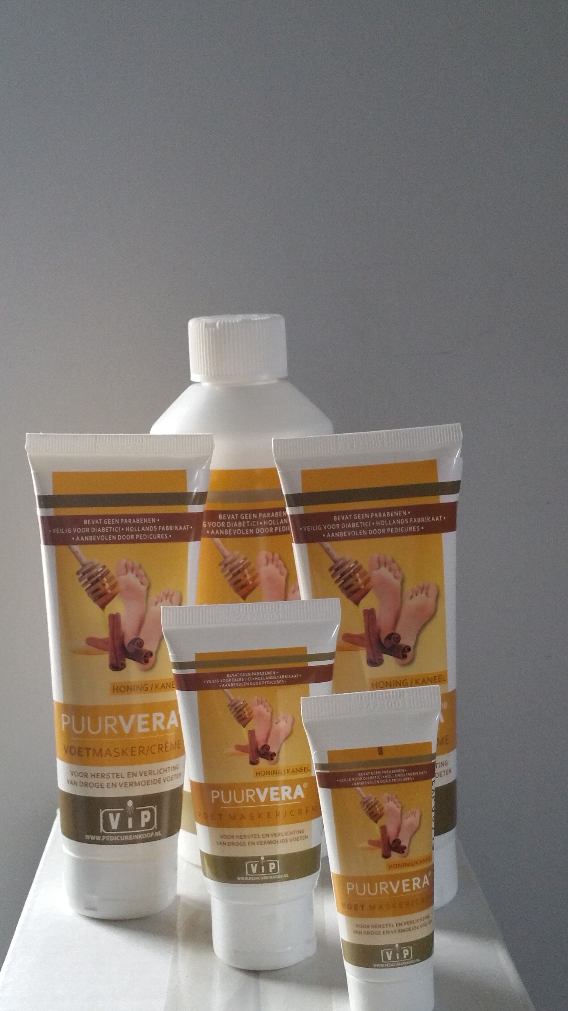 Puur Vera Honing Kaneel Creme 100 ml