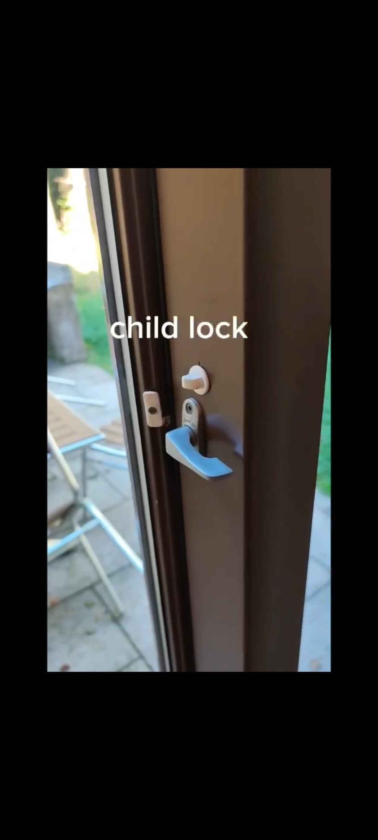 Child Locks on Sliding Back door 