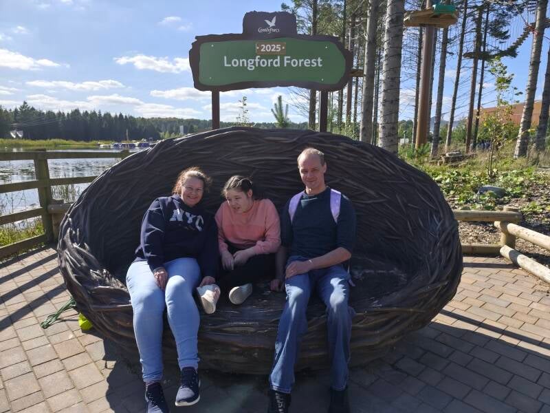 An Autism Familt at center Parcs Longford 