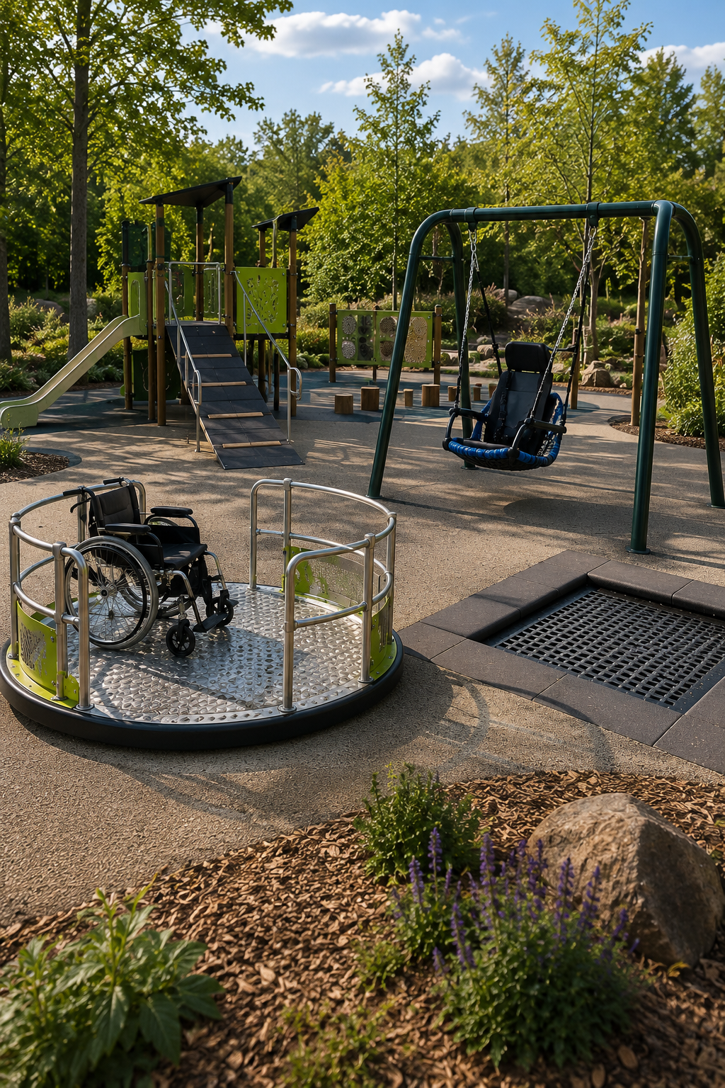 an inclusive playground 