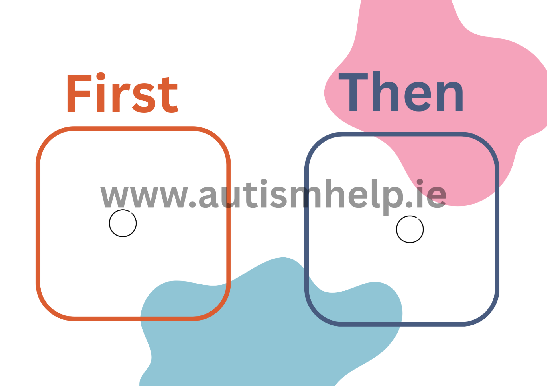 First and Then Visual Board- Neutral