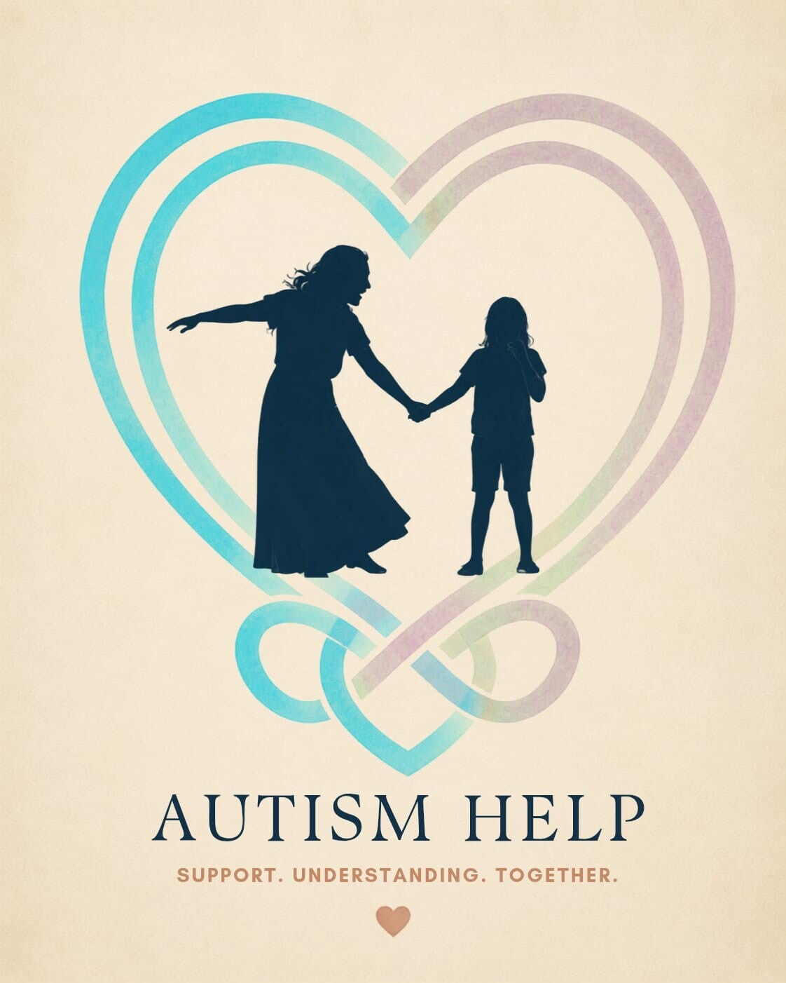 Family engaging in autism support activities">