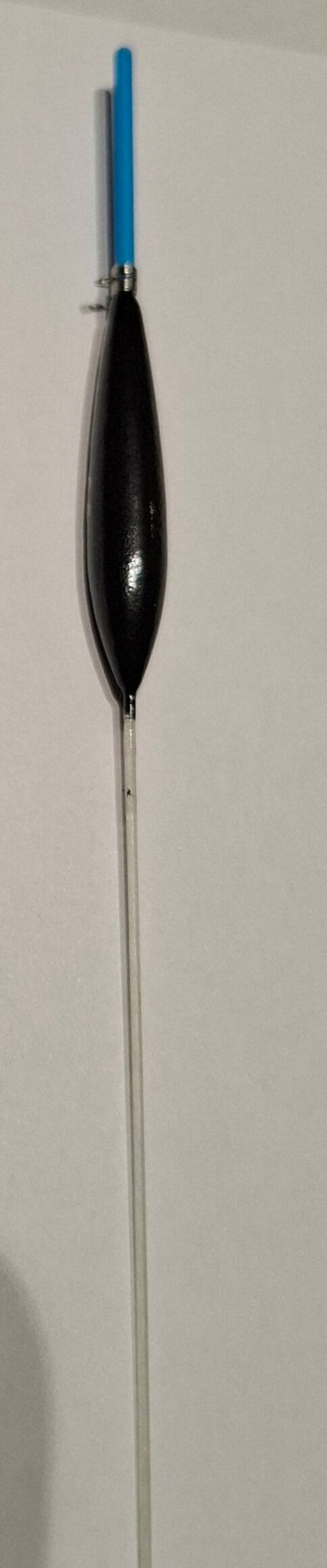 Lange peer blauwe antenne