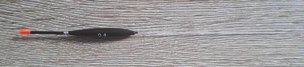 Slim 0,4 zwart rode antenne