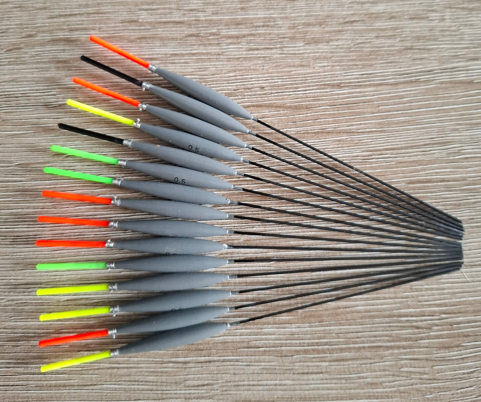 Slim 0,5 Carbon ( set 15 dobbers)