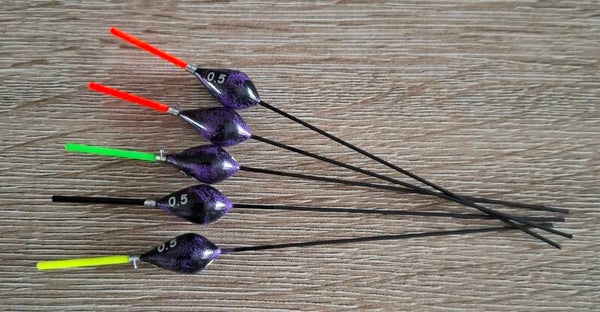 Druppel 0,5 Carbon inline (5x)
