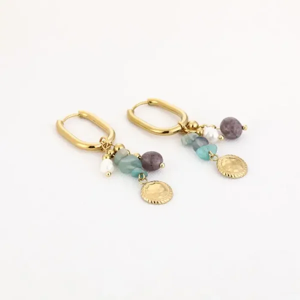 Lente oorbellen, Gold