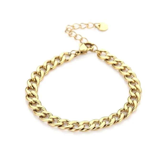 Groffe schakel armband - chunky chain bracelet