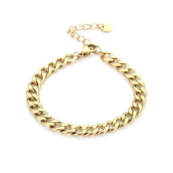 Groffe schakel armband - chunky chain bracelet