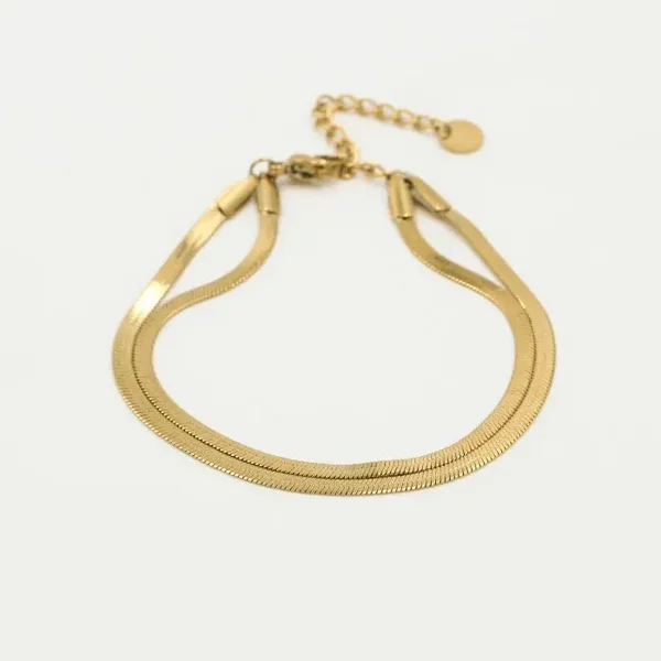 Snake armband dubbel