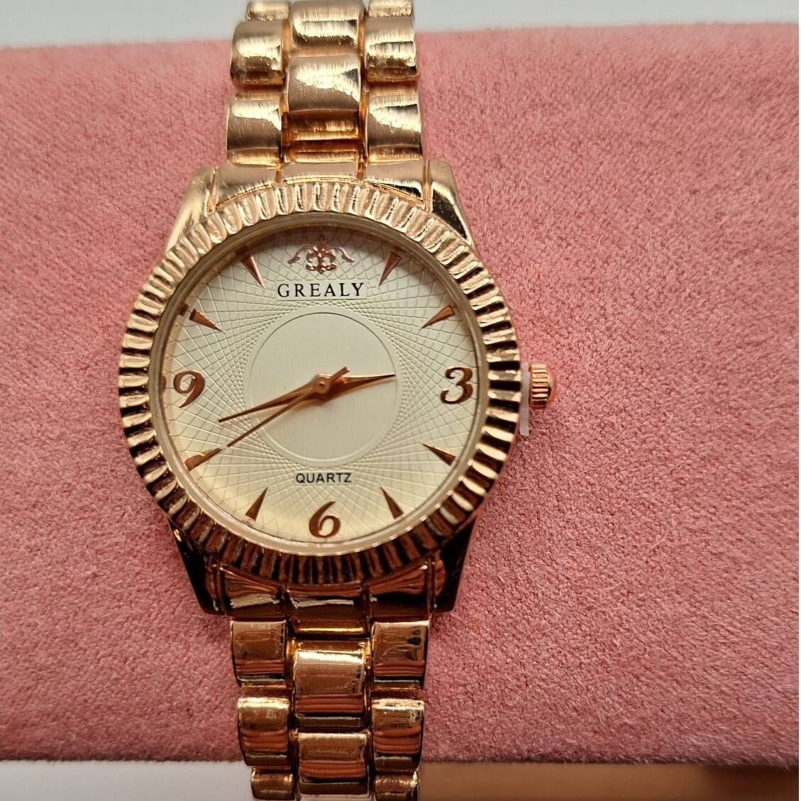 Dames horloge, rose/goud