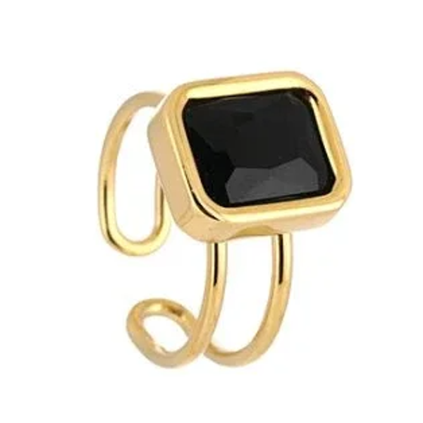 Basic ring met zirkonia