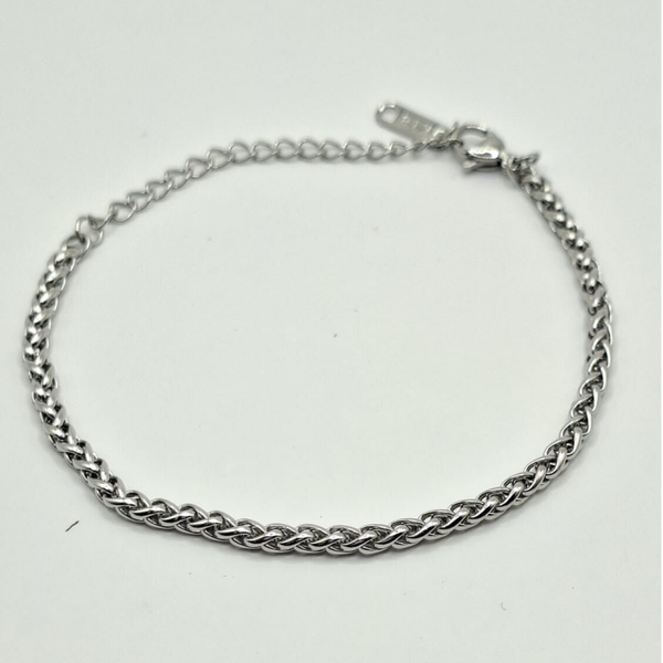 Basisarmbandje silver