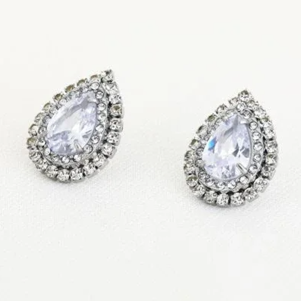 Chique party oorbellen strass