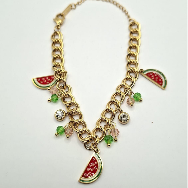 Armband "Melona", goldlook