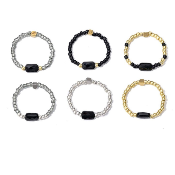 Setje ringen, Miyuki beads