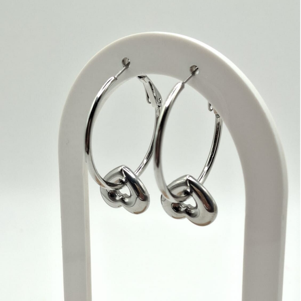 Oorbellen silver