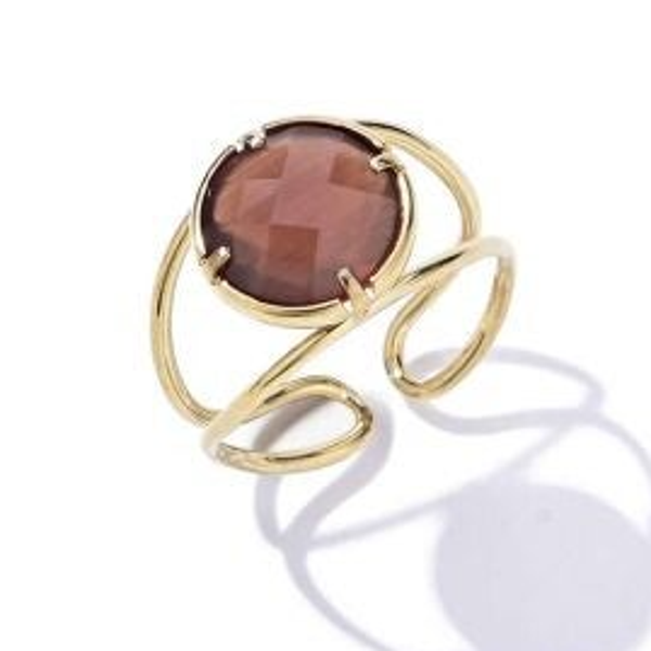 Ring met steen ( Cat's eye stone)