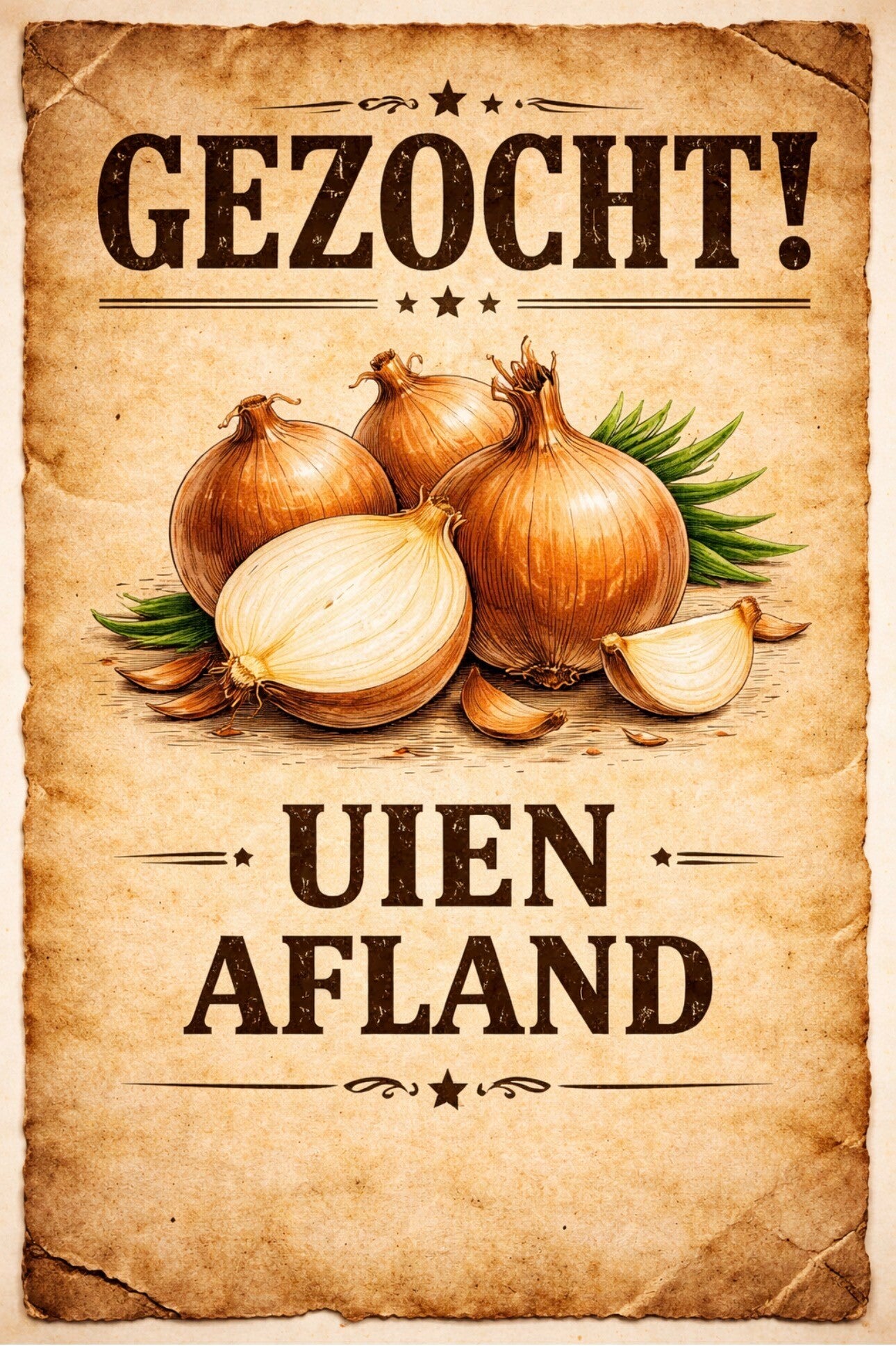 GEZOCHT UIEN AFLAND!!
