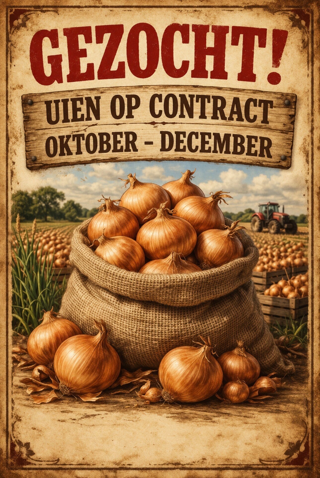 GEZOCHT! UIEN OP CONTRACT DECEMBER!
