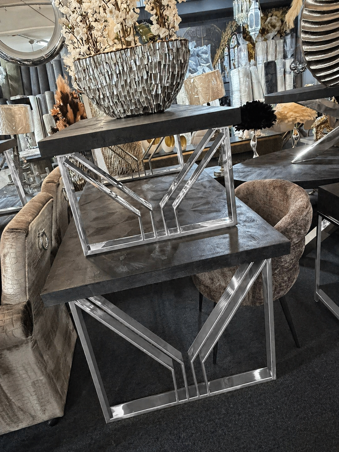 Star visgraat tafel set €500