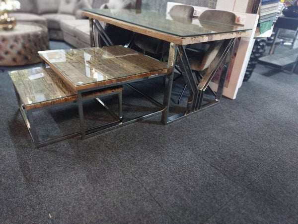 Actie sleeperwood eettafel met Doblo