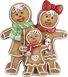 CLAYRE & EEF GINGERBREAD FAMILIE MET LED