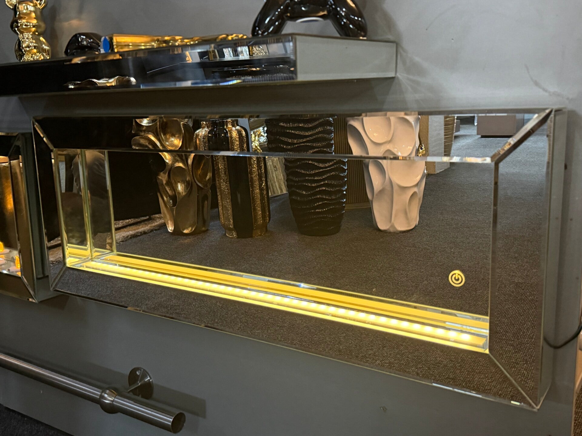 Wandhouder met led verlichting