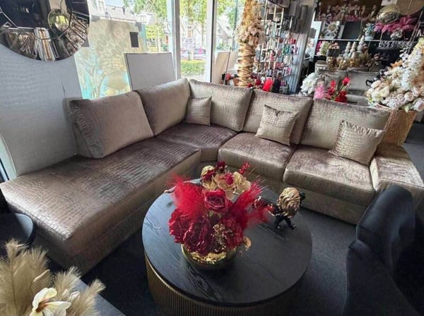 Lounge bank croco 543 linksom