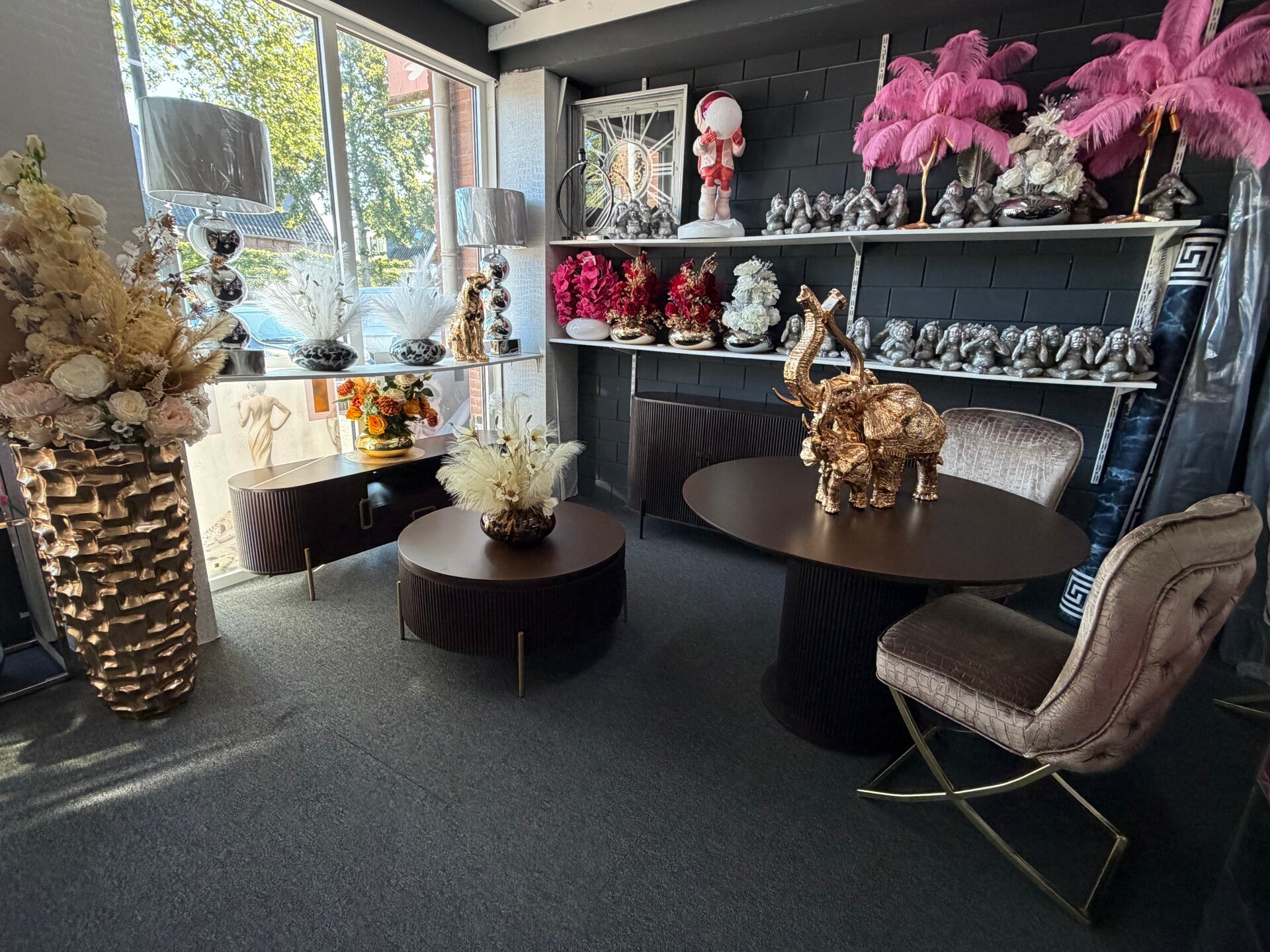 Eliza bruin woonkamer set actie