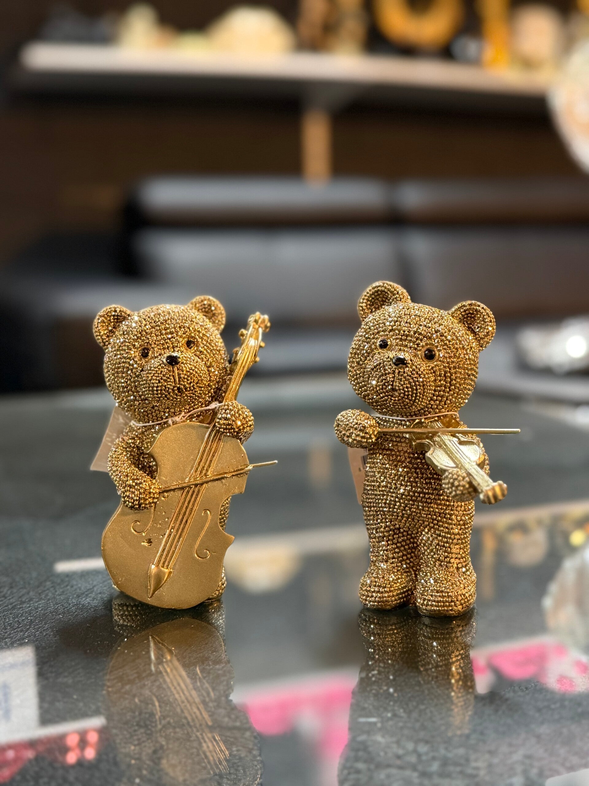 Glamour muzikale beertjes