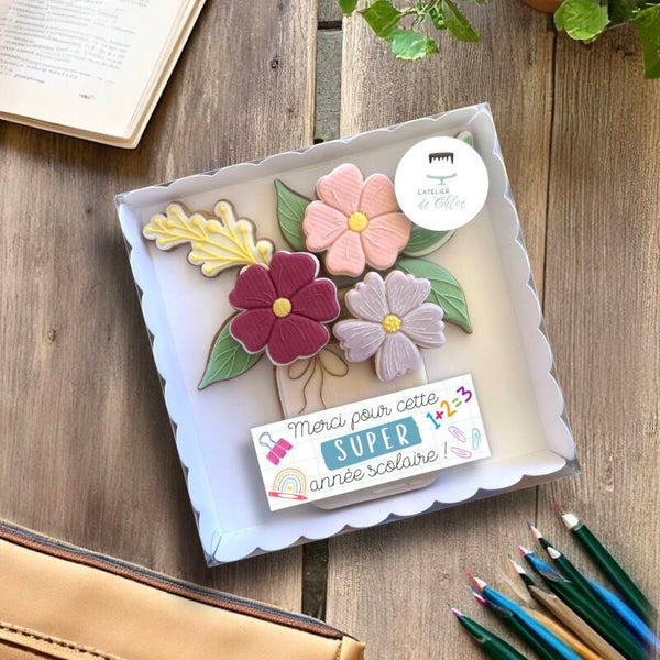 Coffret bouquet de fleurs