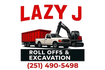 Lazy j roll offs and excavation