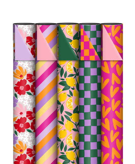 Inpakplezier colorful voordeelpakket 5 halen= 4 betalen