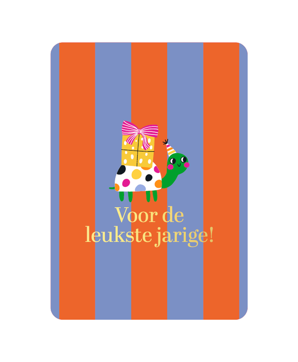Kaart - voor de leukste jarige