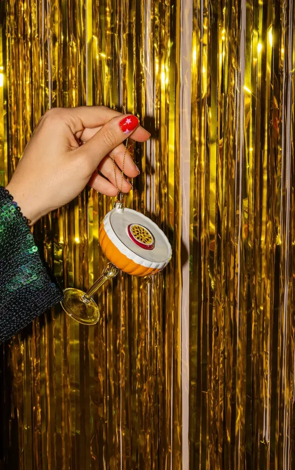 Kerstornament - Pornstar martini