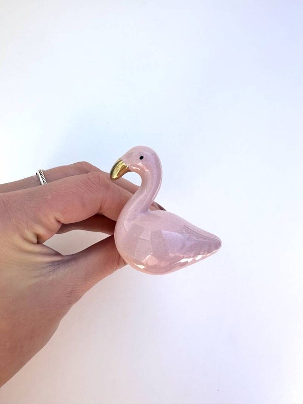 Meubelknop - keramiek flamingo wholesale