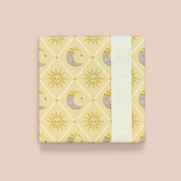 Inpakpapier - baby patchwork - cloud